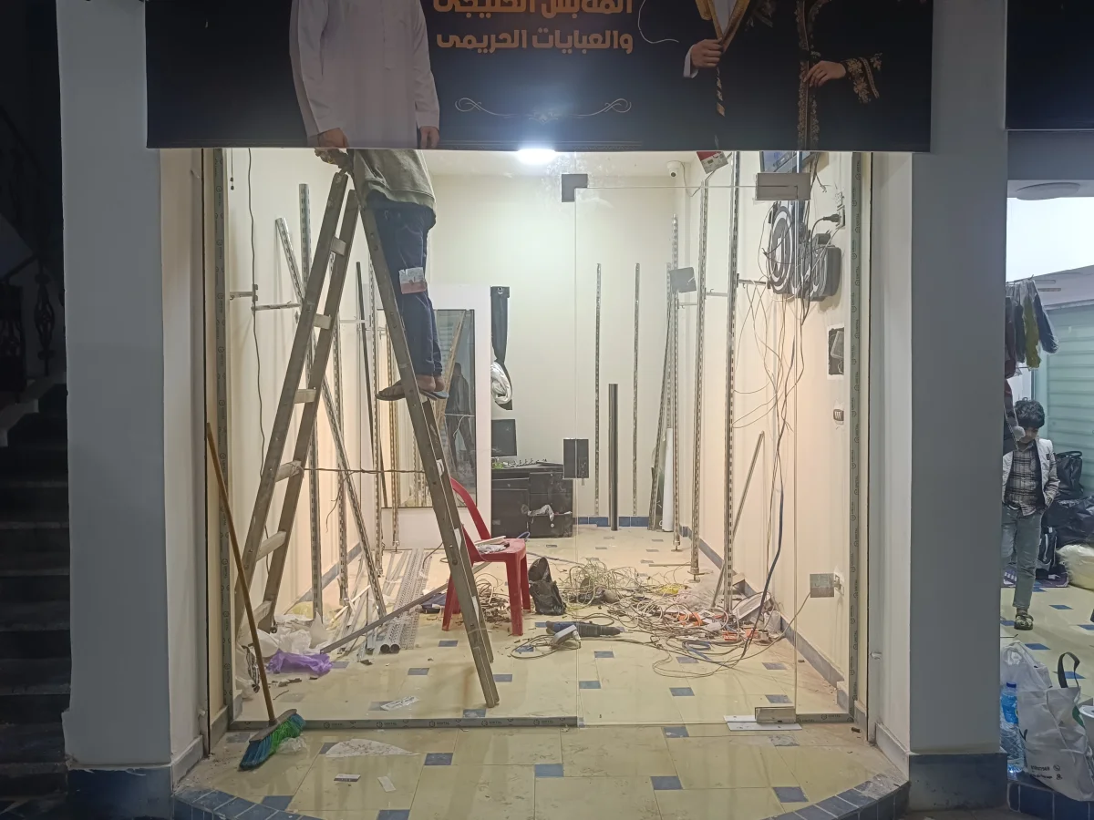 زجاج سيكوريت في الشرفة