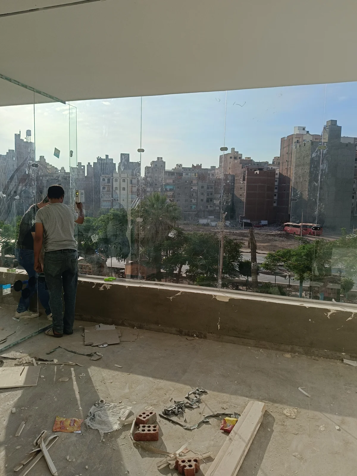 أبواب زجاج سيكوريت — عمل 2026/04/13 #412