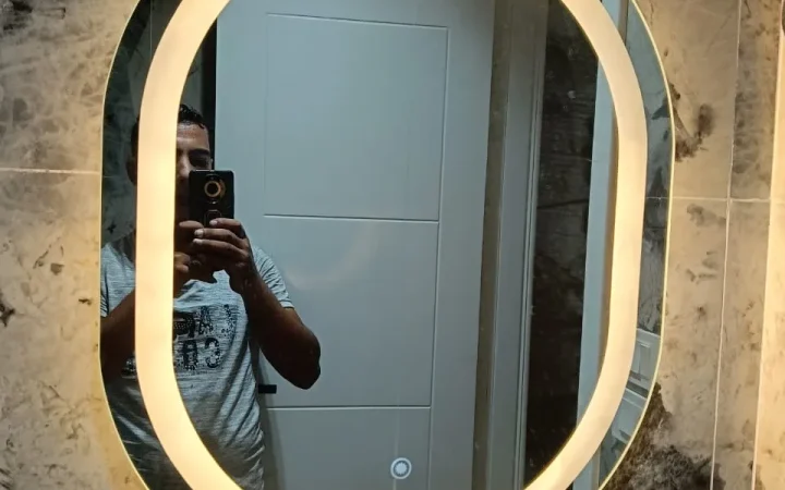 مرايا LED للصالونات في المنصورة
