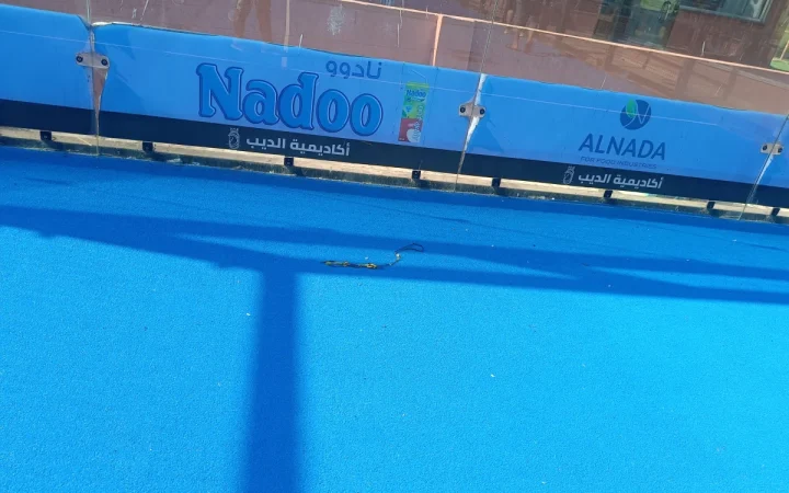 أعمال زجاج ملاعب بادل